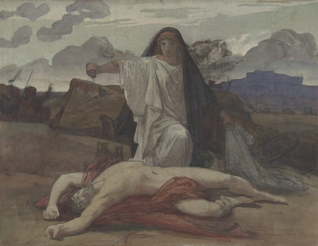 Jules Eugene Lenepveu Antigone